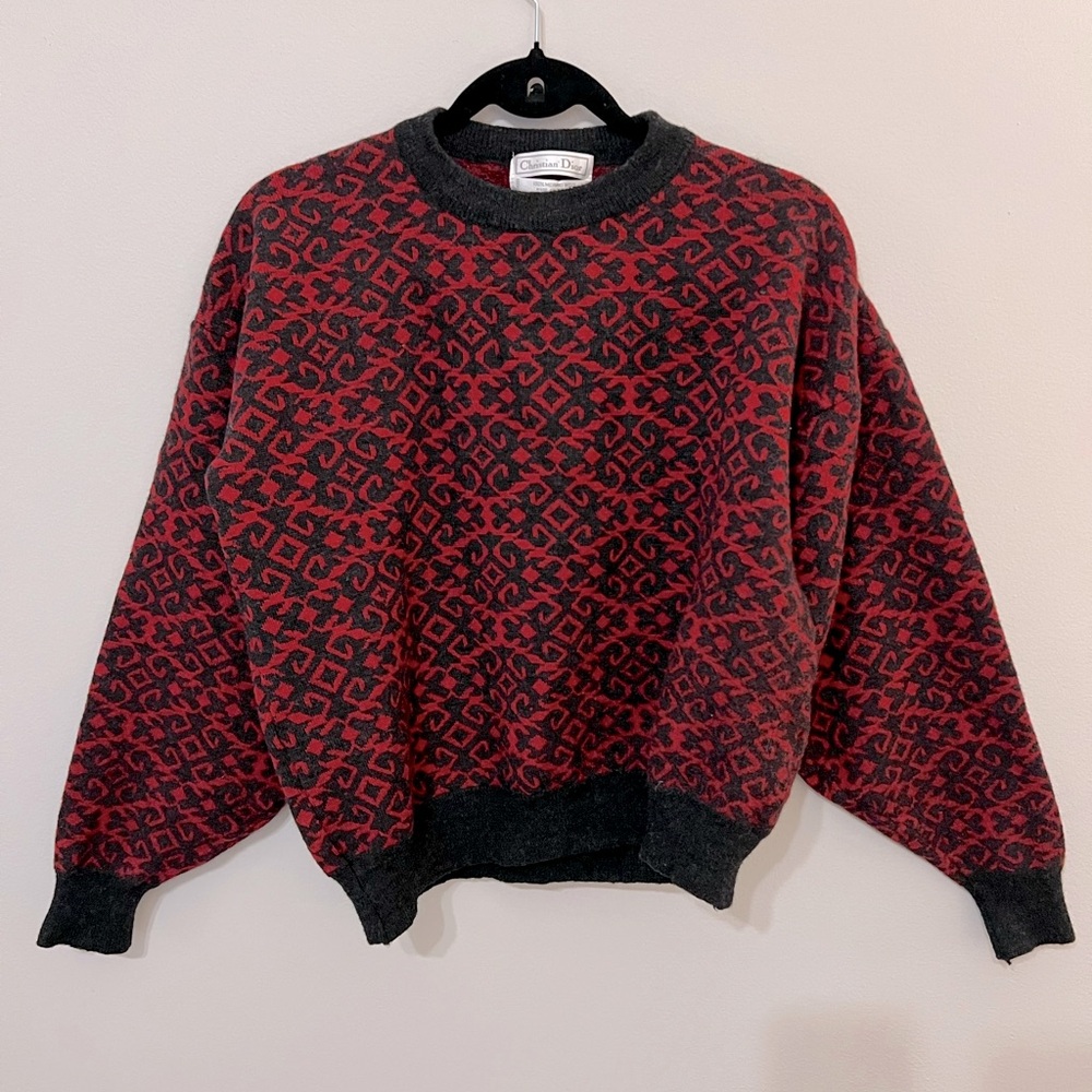 CHRISTIAN DIOR Merino Wool Sweater